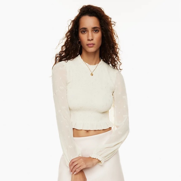 BNWT Aritzia Tempest Blouse - Picture 4 of 4